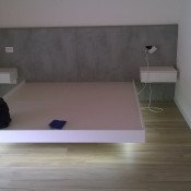 letto matrimoniale Floating bed